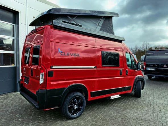Heckansicht Clever TOUR 540
